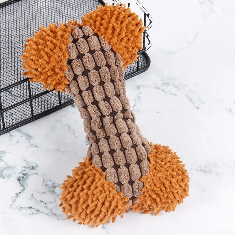 Carpet Bone Plush Dog Toy - photo 2