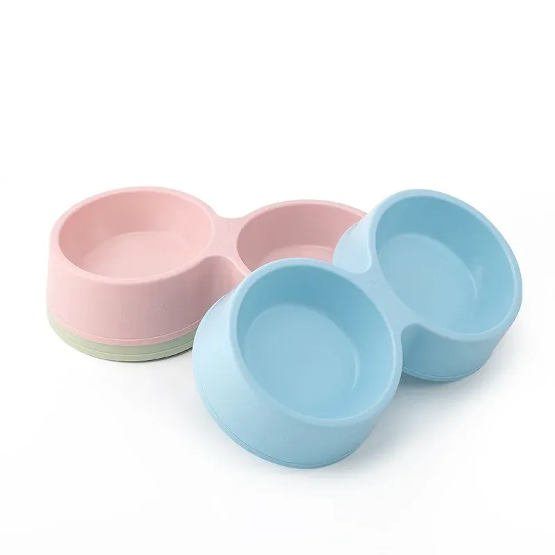 Plastic Double Round Bowl - photo 1