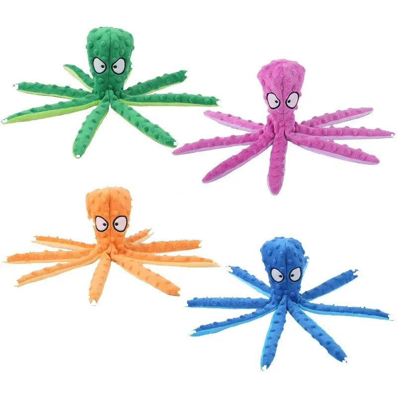 Shell Octopus Plush Dog Toy wholesale from Lanshine Pet