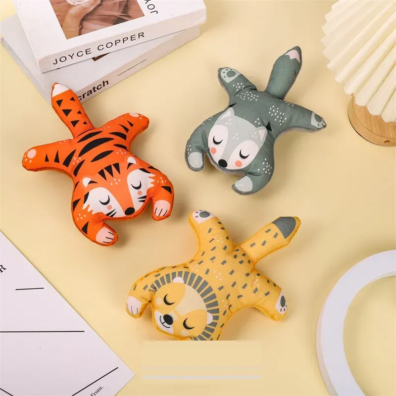 Printed Lying Animals Plush Dog Toys wholesale from Lanshine Pet