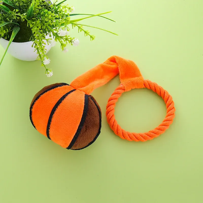 Pull Ball Plush Dog Toy - photo 6