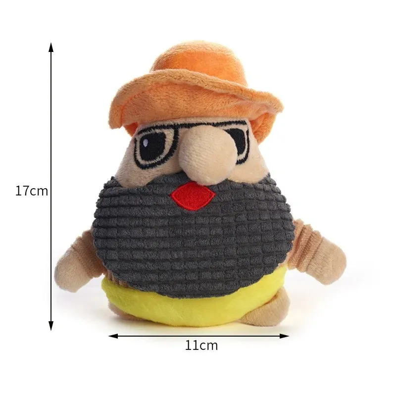 Pirate Captain Plush Dog Toy - photo 3