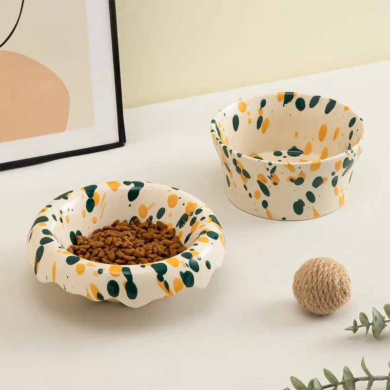 Ink-Splash Bubble Ceramic Bowl (300ml) - photo 4