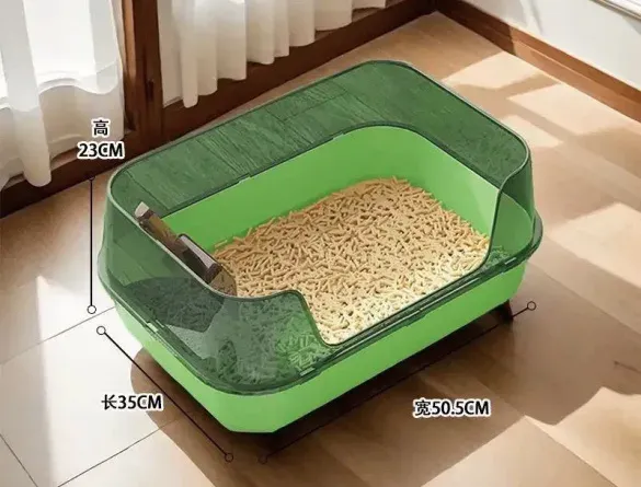 Side-Entry Semi-Enclosed Litter Box - photo 4