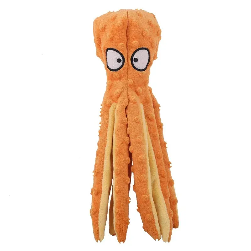 Shell Octopus Plush Dog Toy - photo 6