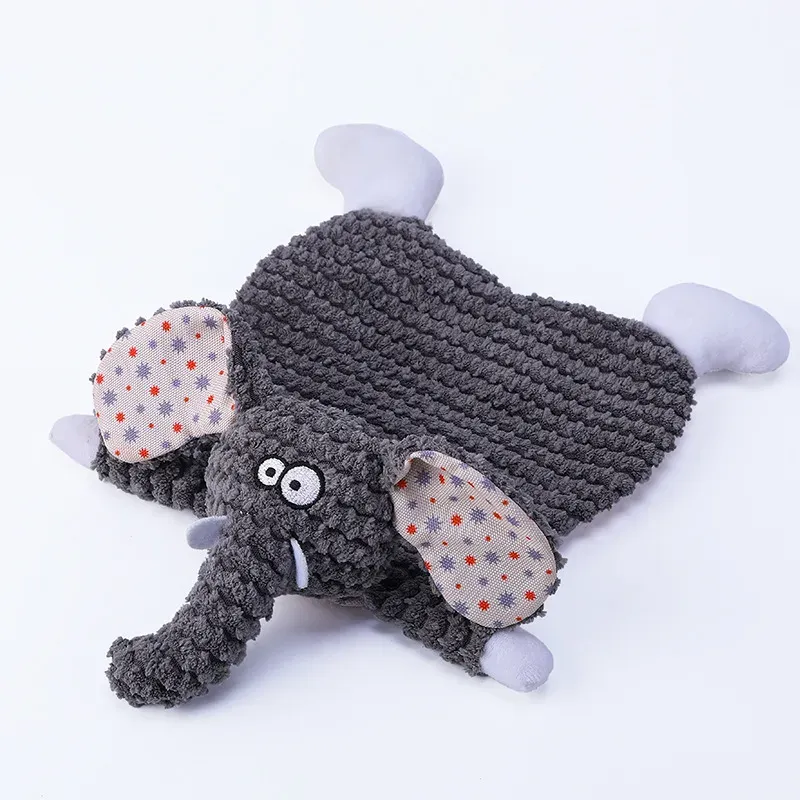 Flat Crinkle Plush Dog Toys (No Stuffing) - photo 2