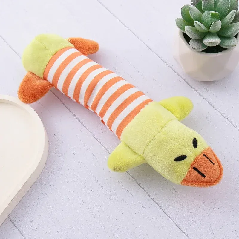 Striped Pig Duck Elephant Dog Toys - photo 3