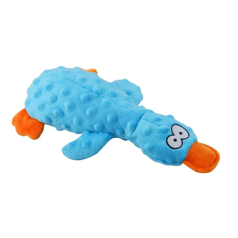Bubble-Texture Duck Plush Dog Toys wholesale from Lanshine Pet