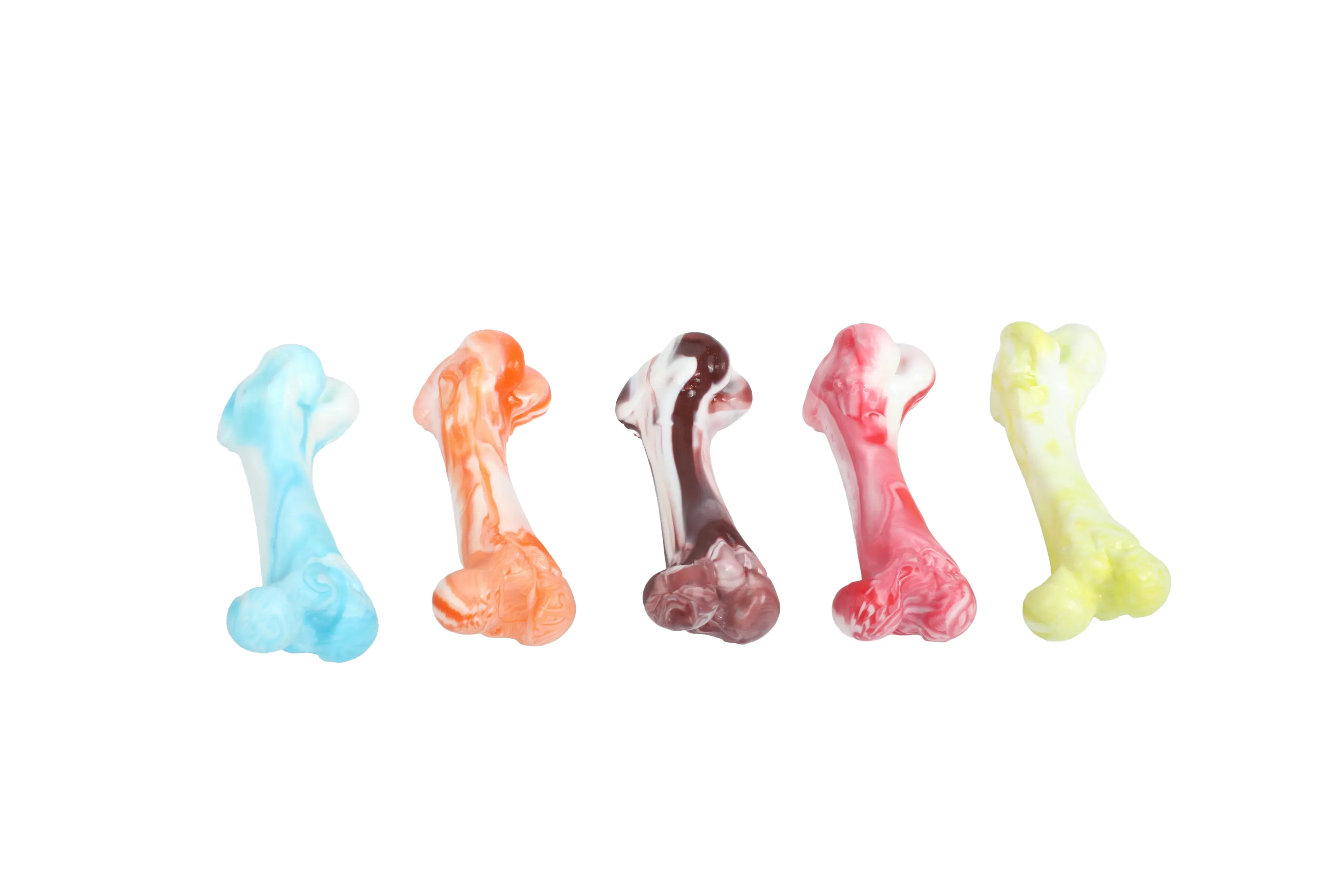 Two-Tone Solid Bone Chew wholesale from Lanshine Pet