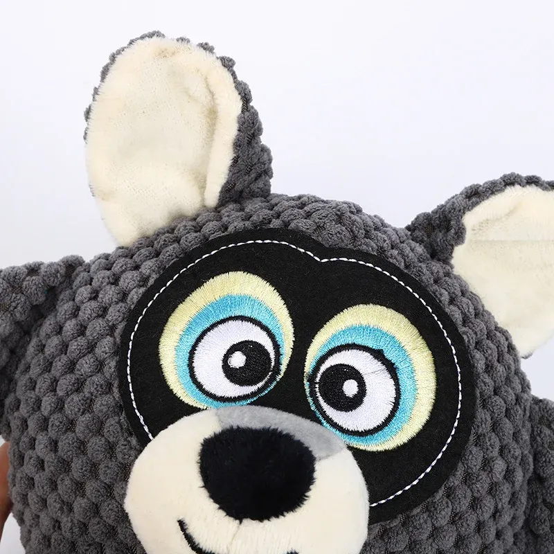 Big-Eye Animals Plush Dog Toys - photo 1