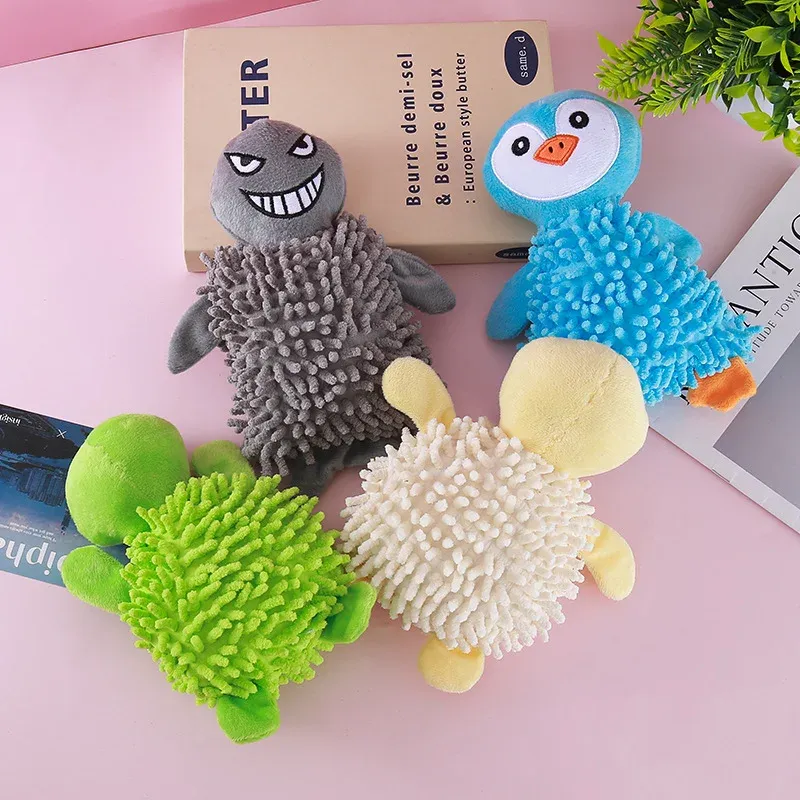 Smiley Mop Animals with Rope Dog Toys - photo 2