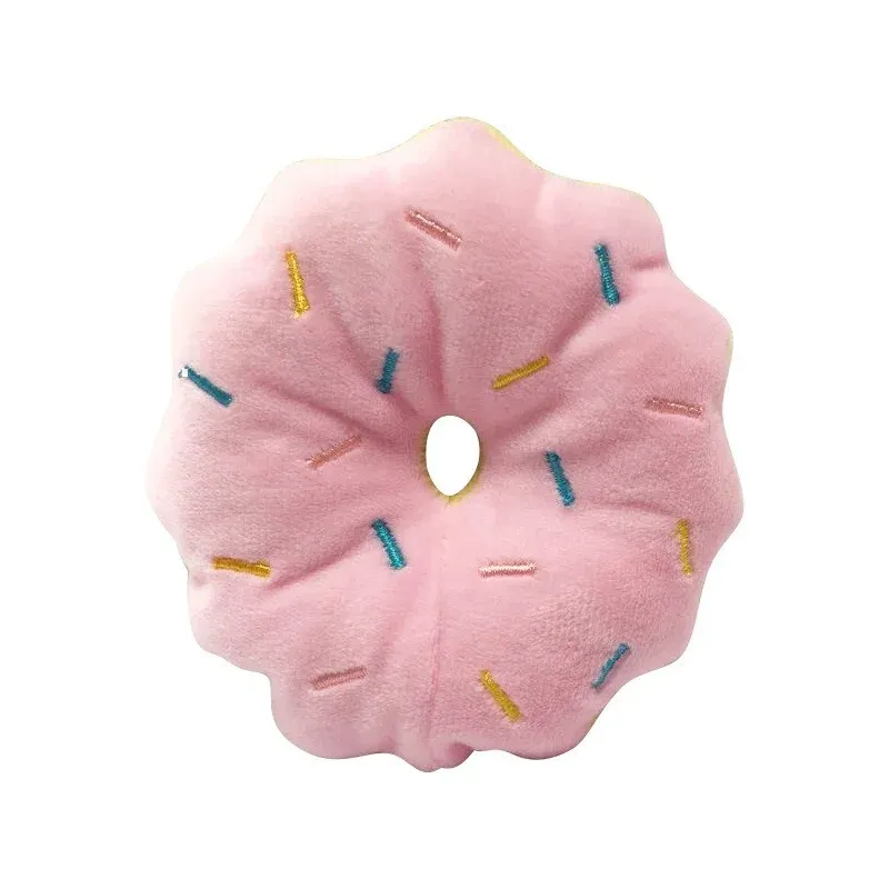 Wavy Donut Plush Dog Toy wholesale from Lanshine Pet