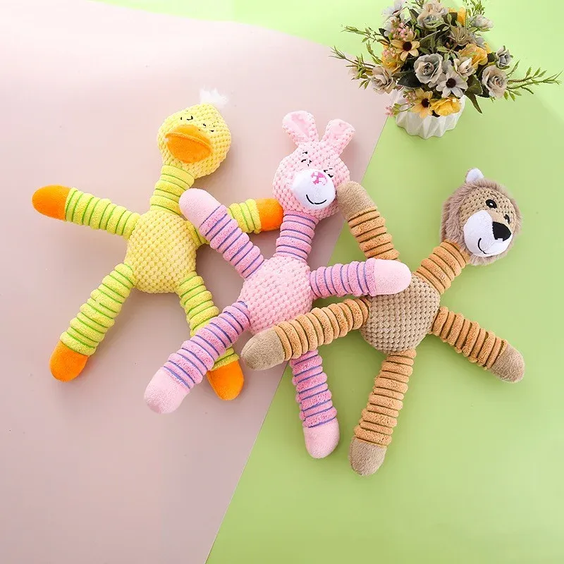 Big-Letter Forest Animals Dog Toys - photo 1