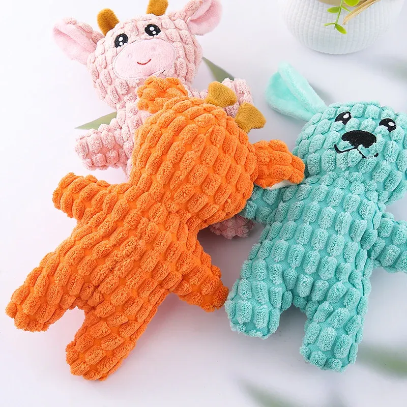 Mini Corn-Grain Animals Plush Dog Toys - photo 2