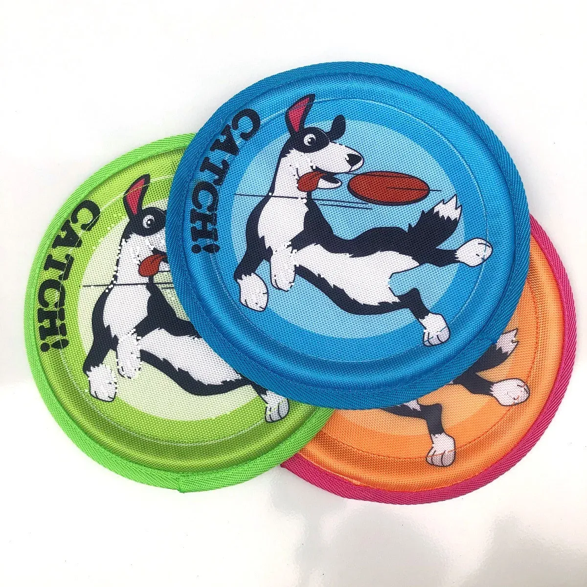 Printed Frisbee Oxford Dog Toy wholesale from Lanshine Pet