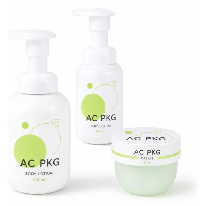 PET Skincare Packaging Set Acp091