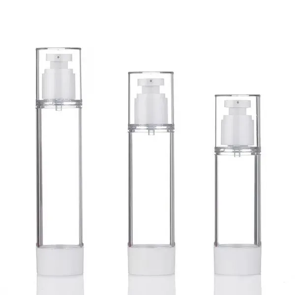80ML 100ML 120ML Transparent Vacuum Plastic Essence Lotion Spray Bottle Cosmetic