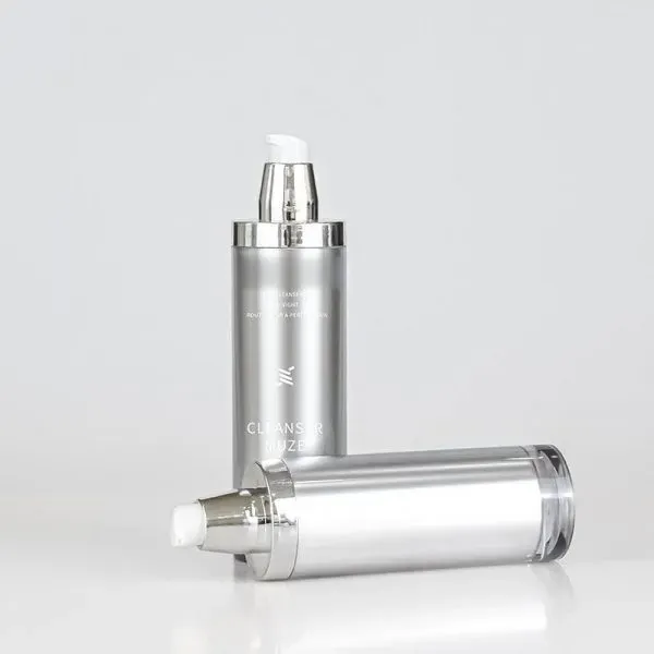 30ML 50ML 100ML 120ML High Quality Luxury Petg Bottle With Acrylic Lid For Makeup Shop