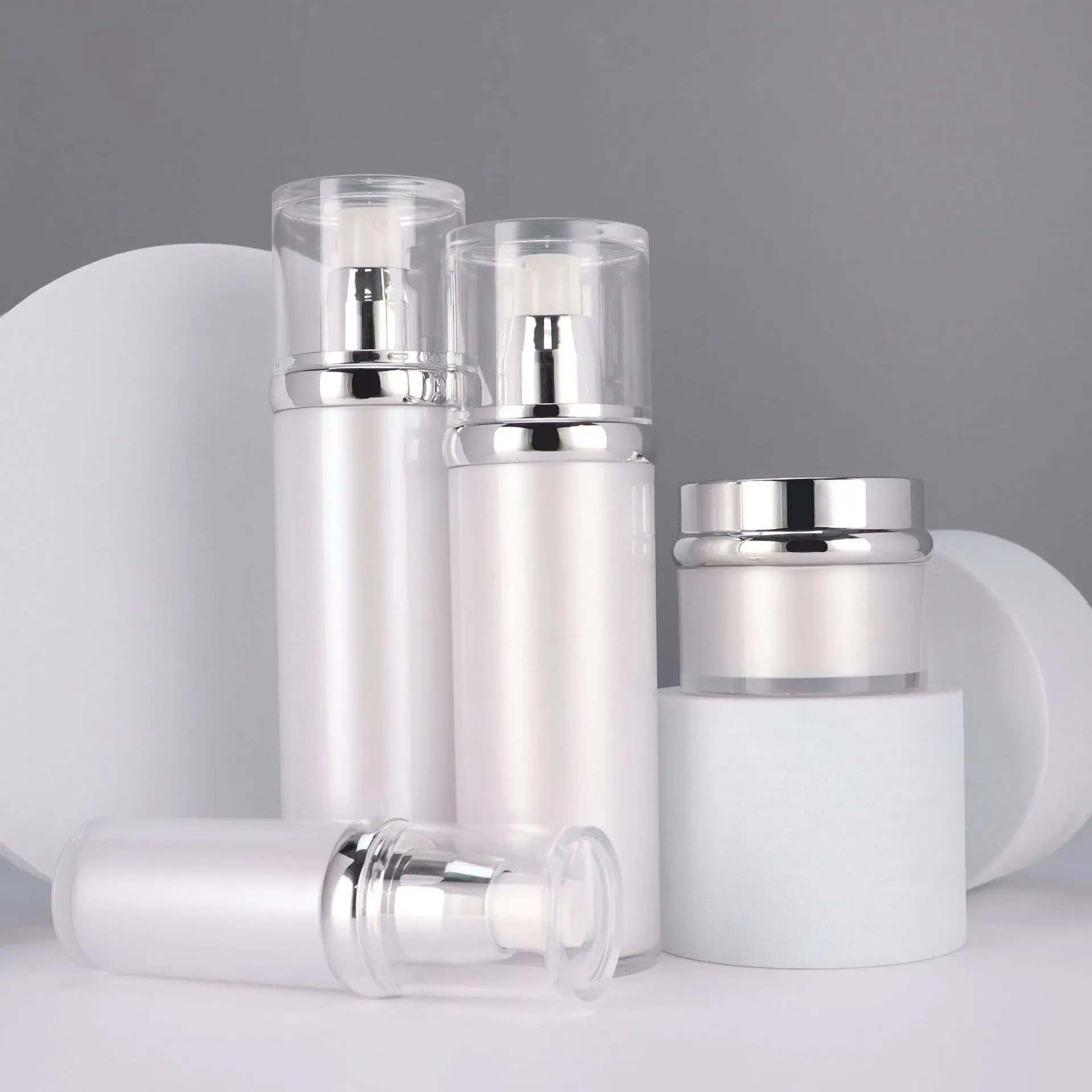 Super Luxury Acrylic Cosmetic Packaging 30G 50G Premium Acrylic Cream Jar 30ML 50ML