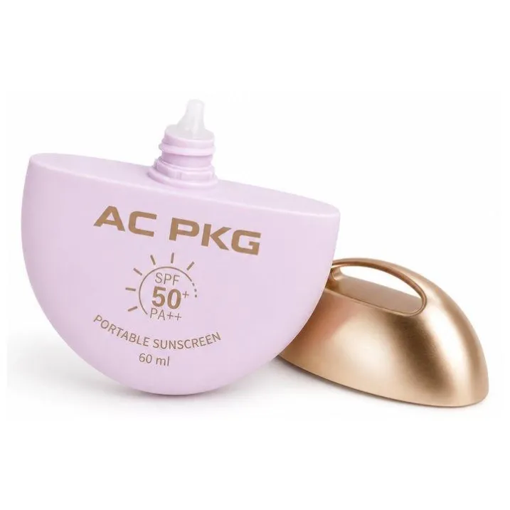 60ML Portable Sunscreen Bottle Packaging