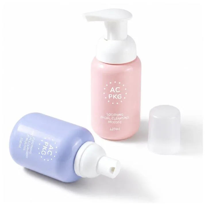 100ML & 150ML PET Foam Pump Bottles For Facial Cleanser & Body Wash