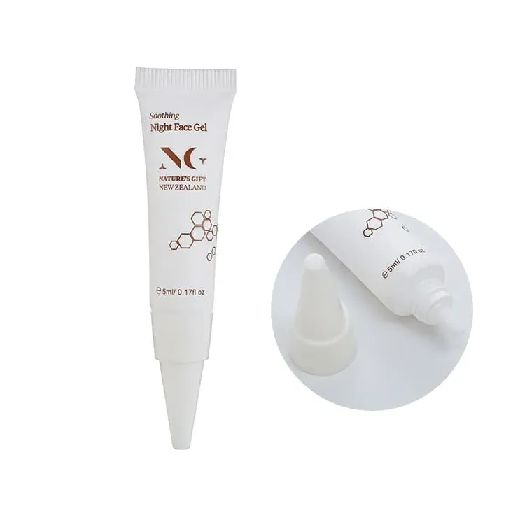 20G Cream Tube Plastic Soft Cosmetic Tube Acne Cream Packaging With Nozzle Head