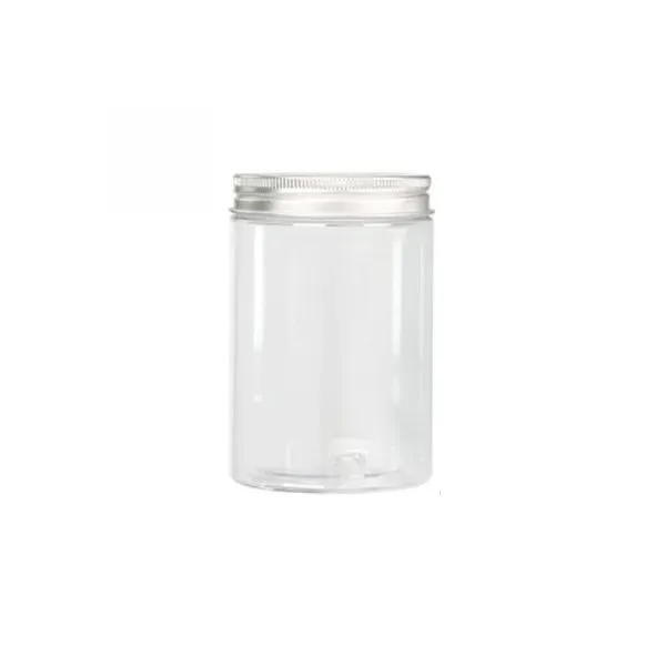50ML 100ML 200ML 250ML 500ML Clear Transparent Plastic Cosmetic Cream Container PET Jars