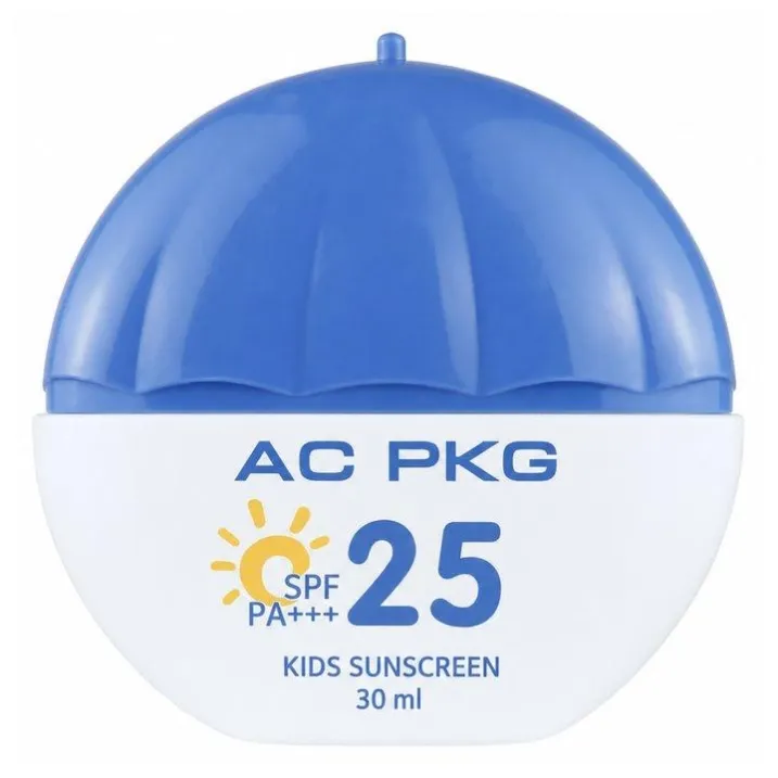 30ML Kids Sunscreen Bottle Packaging