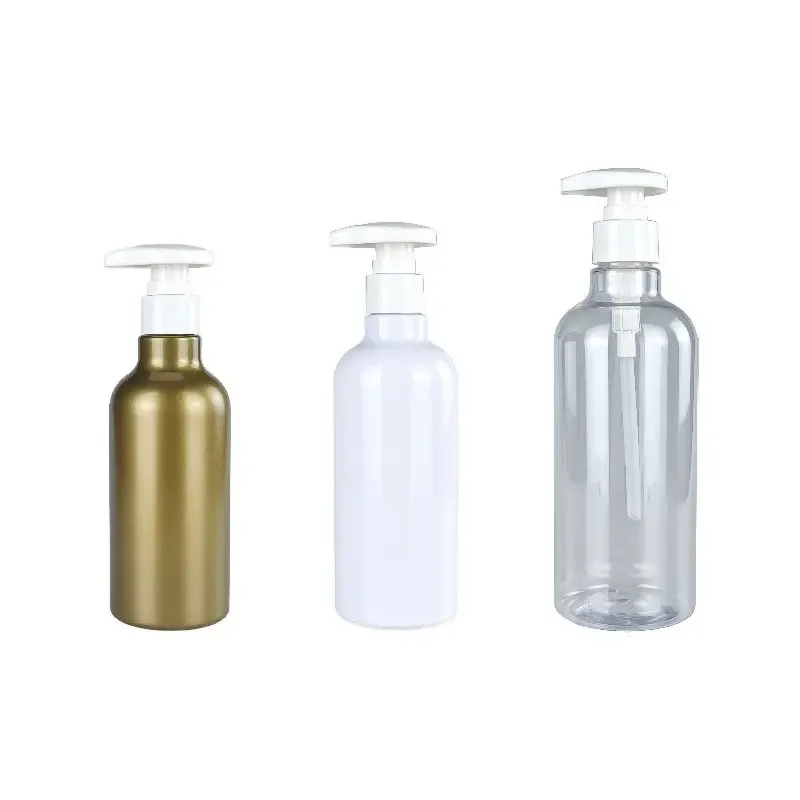 China Wholesale Premium Private Label 300ML 500ML Shampoo Bottles Shower Gel Lotion