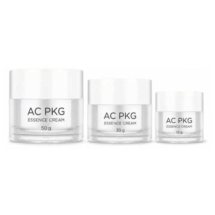Clear 15G 30G 50G Cosmetic Cream Jars