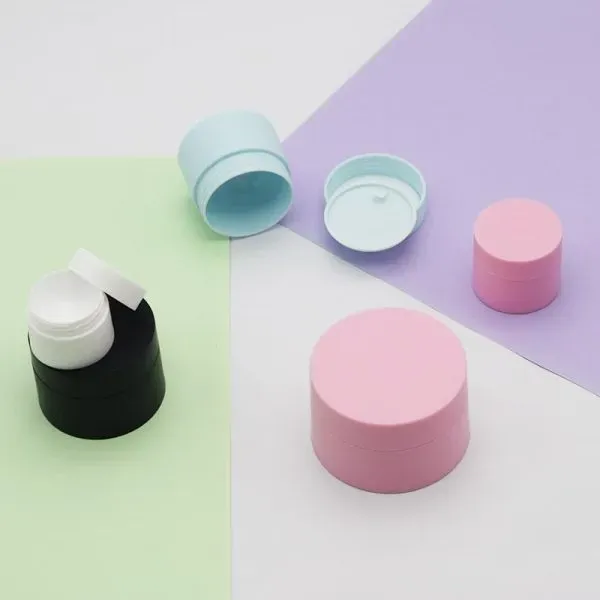 5G 10G 15G 50G 100G 120G 150G Private Label Cream Plastic Cream Jar Matte Pink White