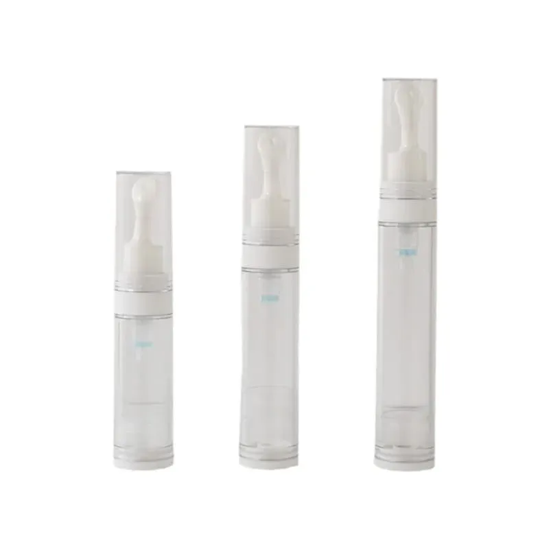 10ml15ml20ml Transparent Lotion Bottle Moisturizer Cream Vacuum Container Portable Press