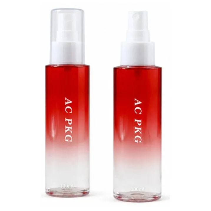 Red Gradient Facial Mist Spray Bottle