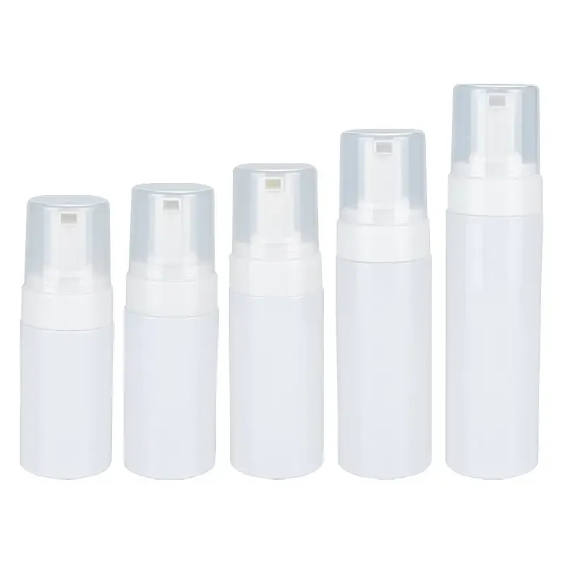 4OZ White Plastic PP Foam Pump Bottles Soap For Dispenser Foam Foaming Bottles