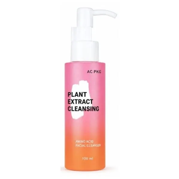 Pink Orange 100ML Cleansing Lotion Pump Bottle