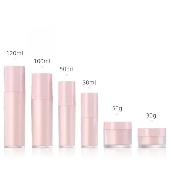 Logo 30G 50G Premium Double Layer Ps Thick Jar 30ML 50ML 100ML 120ML High Quality Empty