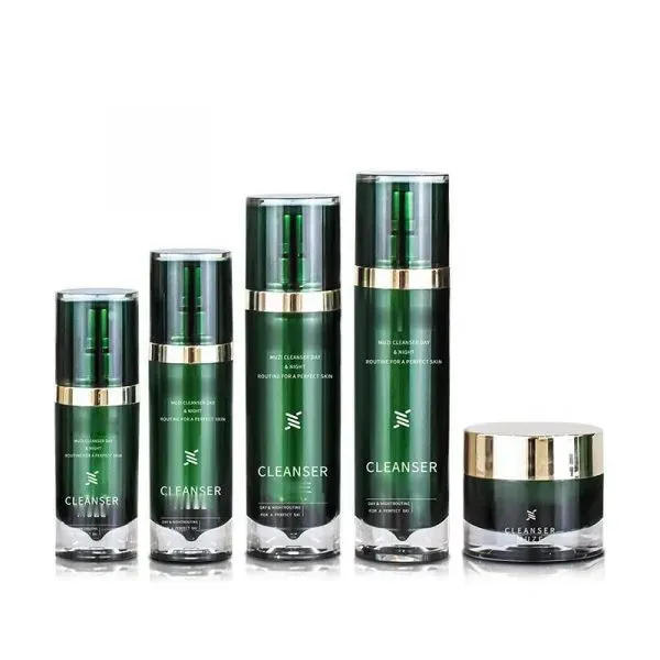 Top Sale Super High End Cosmetic 30G 50G Petg Cream Jars Petg Green Color 30ML 50ML