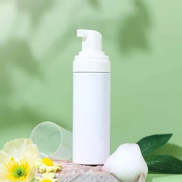 40ML–60ML White Foaming Cleanser Pump Bottles