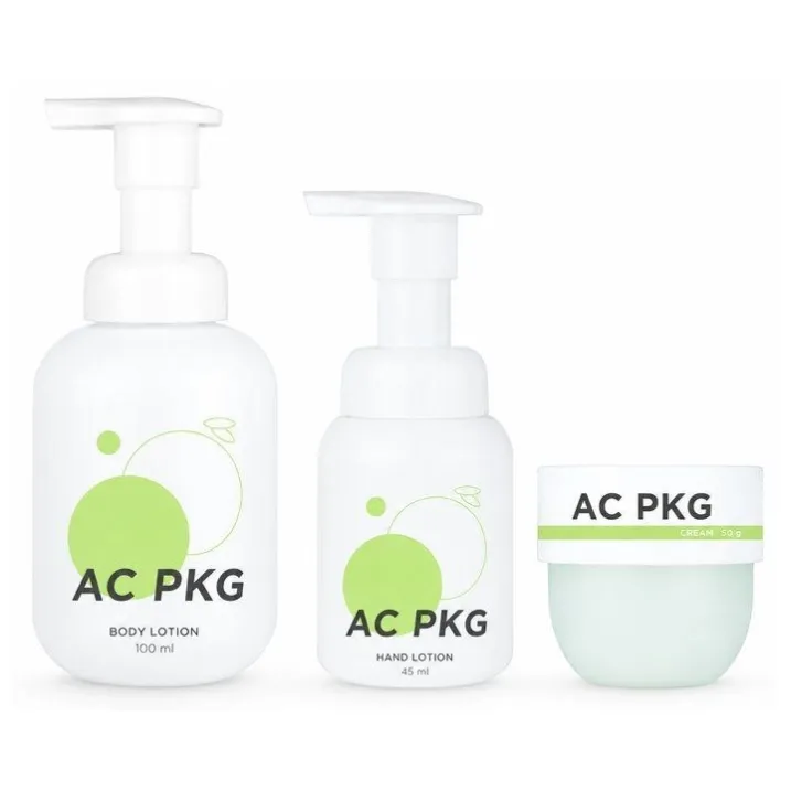 PET Skincare Packaging Set Acp091