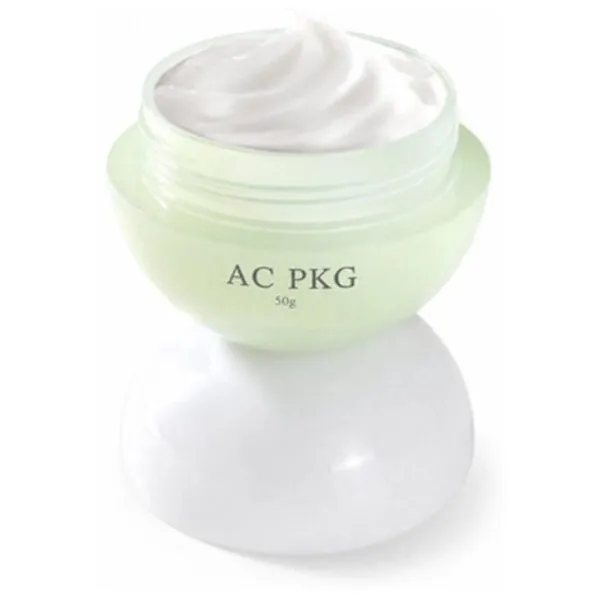 White 30G 50G Round Cream Jars For Skincare