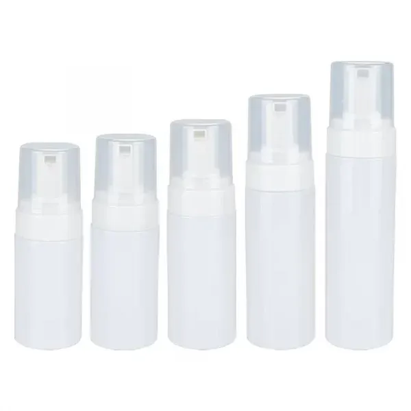4OZ White Plastic PP Foam Pump Bottles Soap For Dispenser Foam Foaming Bottles