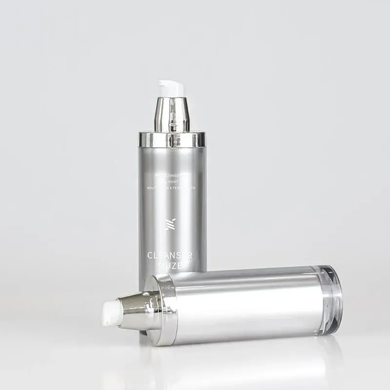 30ML 50ML 100ML 120ML High Quality Luxury Petg Bottle With Acrylic Lid For Makeup Shop