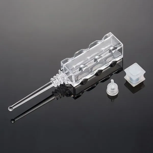 5ML Diamond Shaped Bottle For Disposable Bottles Daub Essence Tube Needle As Essence