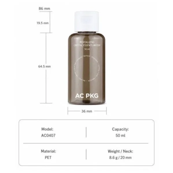PET Travel Size Bottle Set Ac0407