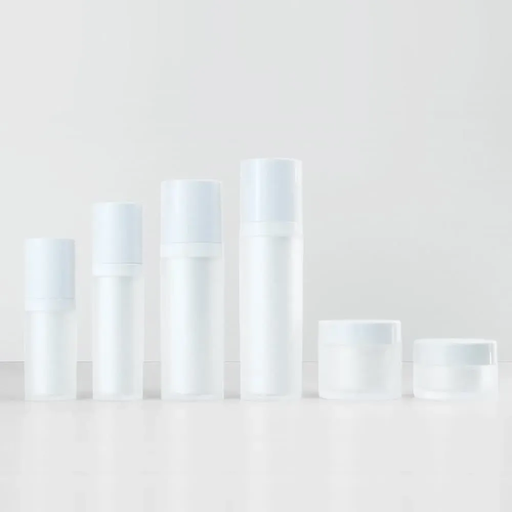 Logo 30G 50G Premium Double Layer Ps Thick Jar 30ML 50ML 100ML 120ML High Quality Empty