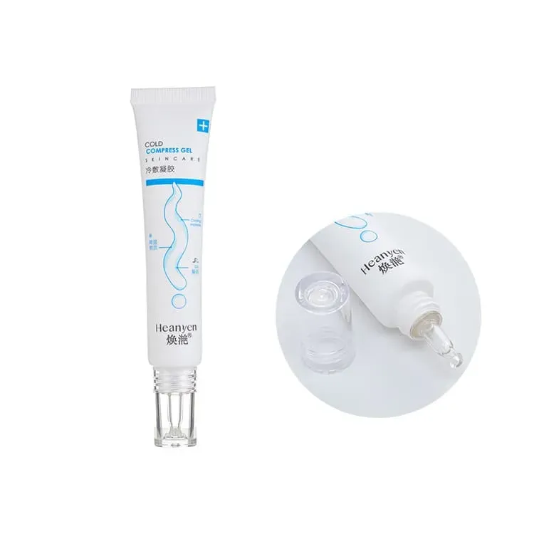 30G Plastic Cosmetic Packaging Nozzle Gel Lotion Cream Tube Packaging Skin Care Gel Tube
