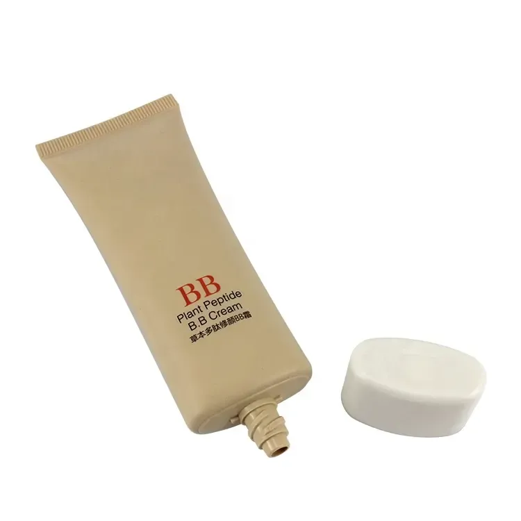 30ML Flat Oval Cosmetic Squeeze Tube