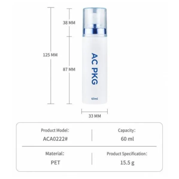 PET Travel Size Bottle Set Aca0222