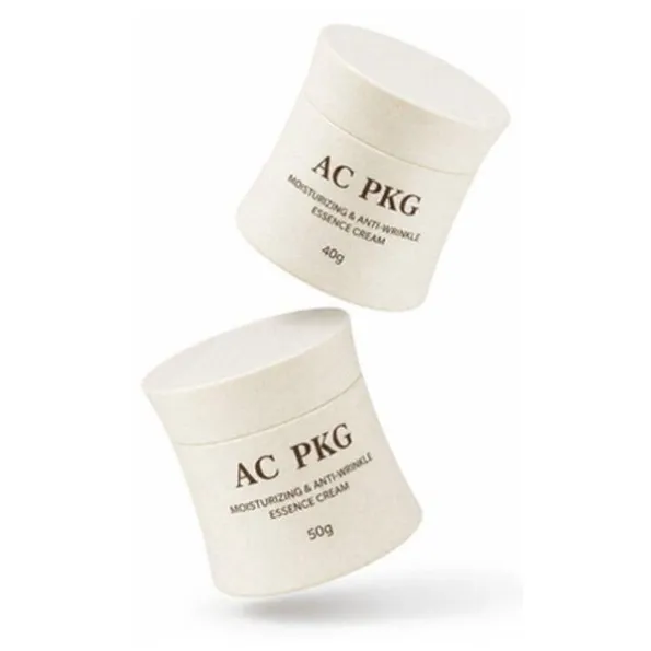 Beige 30G 40G 50G Cosmetic Cream Jars