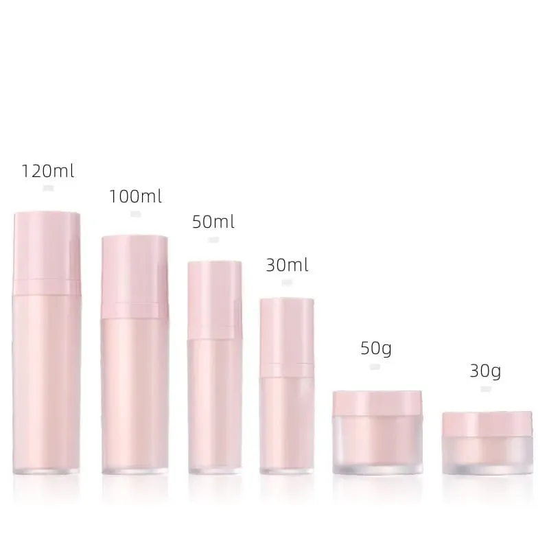 Logo 30G 50G Premium Double Layer Ps Thick Jar 30ML 50ML 100ML 120ML High Quality Empty